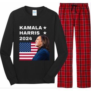 Kamala Harris 2024 Kamala For President Kamala2024 Long Sleeve Pajama Set