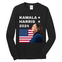 Kamala Harris 2024 Kamala For President Kamala2024 Tall Long Sleeve T-Shirt