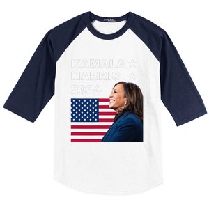 Kamala Harris 2024 Kamala For President Kamala2024 Baseball Sleeve Shirt