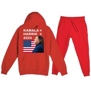 Kamala Harris 2024 Kamala For President Kamala2024 Premium Hooded Sweatsuit Set