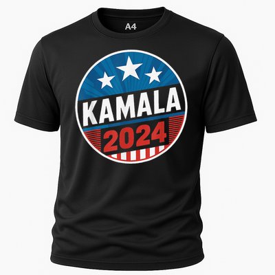 Kamala Harris 2024 For President Campaign Cooling Performance Crew T-Shirt