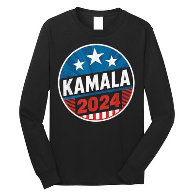 Kamala Harris 2024 For President Campaign Long Sleeve Shirt