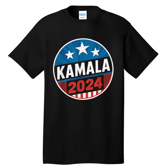 Kamala Harris 2024 For President Campaign Tall T-Shirt