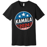 Kamala Harris 2024 For President Campaign Premium T-Shirt