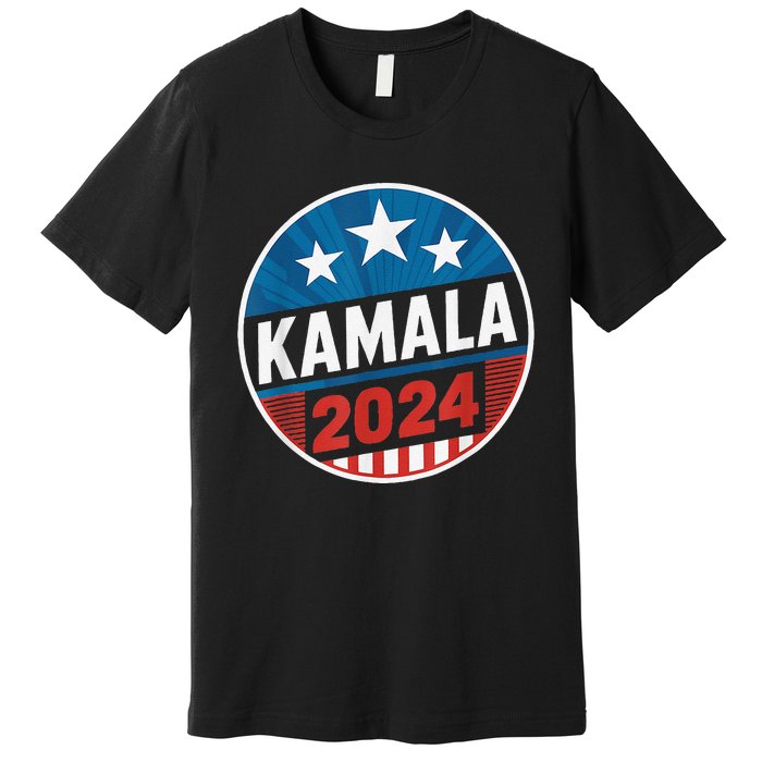 Kamala Harris 2024 For President Campaign Premium T-Shirt