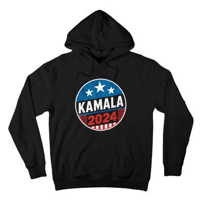 Kamala Harris 2024 For President Campaign Tall Hoodie