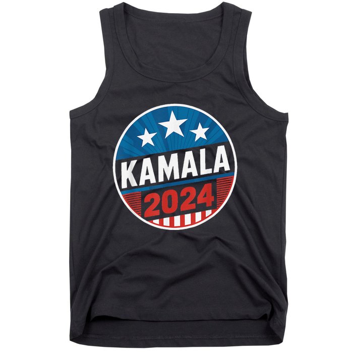 Kamala Harris 2024 For President Campaign Tank Top