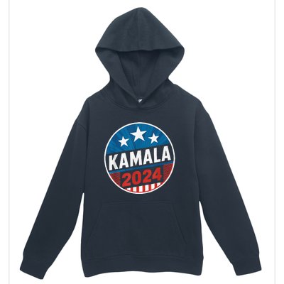 Kamala Harris 2024 For President Campaign Urban Pullover Hoodie