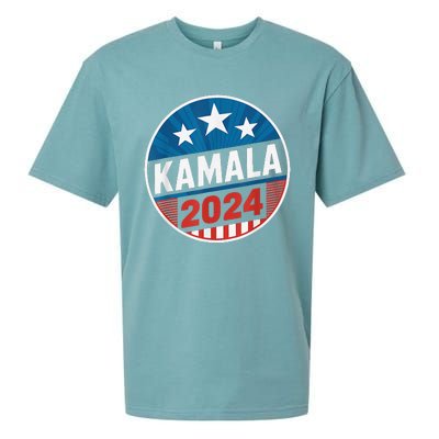 Kamala Harris 2024 For President Campaign Sueded Cloud Jersey T-Shirt