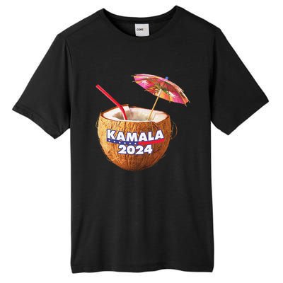 Kamala Harris 2024 Coconut Tree Meme Tall Fusion ChromaSoft Performance T-Shirt