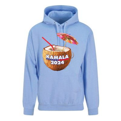 Kamala Harris 2024 Coconut Tree Meme Unisex Surf Hoodie