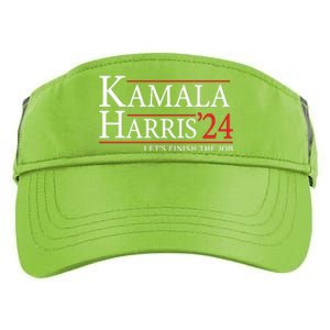 Kamala Harris 2024 Support Graphic Adult Drive Performance Visor