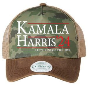 Kamala Harris 2024 Support Graphic Legacy Tie Dye Trucker Hat