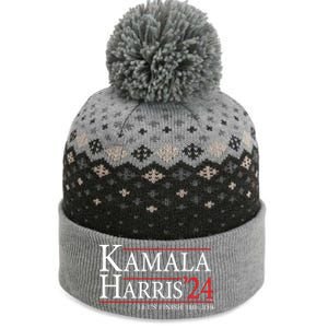 Kamala Harris 2024 Support Graphic The Baniff Cuffed Pom Beanie