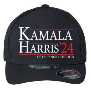 Kamala Harris 2024 Support Graphic Flexfit Unipanel Trucker Cap