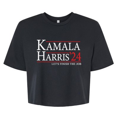 Kamala Harris 2024 Support Graphic Bella+Canvas Jersey Crop Tee