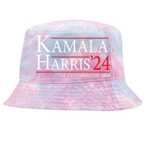 Kamala Harris 2024 Support Graphic Tie-Dyed Bucket Hat