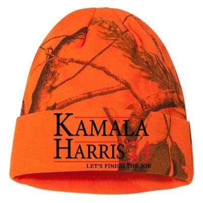 Kamala Harris 2024 Support Graphic Kati Licensed 12" Camo Beanie