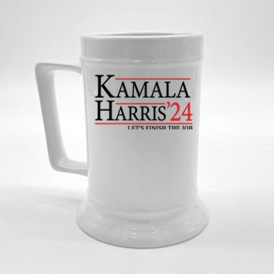 Kamala Harris 2024 Support Graphic Beer Stein