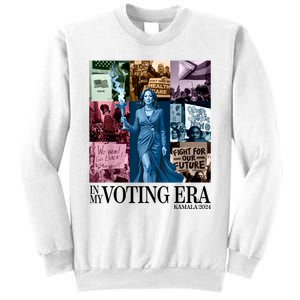 Kamala Harris 2024 In My Voting Era Madam President Sweatshirt