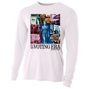 Kamala Harris 2024 In My Voting Era Madam President Cooling Performance Long Sleeve Crew