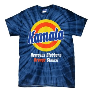 Kamala Harris 2024 Removes Stubborn Stains Funny Tie-Dye T-Shirt