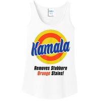 Kamala Harris 2024 Removes Stubborn Stains Funny Ladies Essential Tank