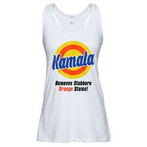 Kamala Harris 2024 Removes Stubborn Stains Funny Ladies Essential Flowy Tank