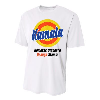 Kamala Harris 2024 Removes Stubborn Stains Funny Performance Sprint T-Shirt