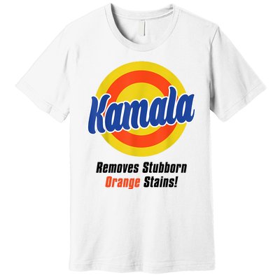 Kamala Harris 2024 Removes Stubborn Stains Funny Premium T-Shirt