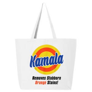 Kamala Harris 2024 Removes Stubborn Stains Funny 25L Jumbo Tote