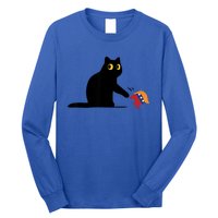 Kamala Harris 2024 Victory Black Cat Vs Elephant Trump Long Sleeve Shirt