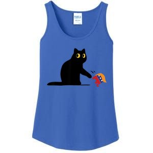 Kamala Harris 2024 Victory Black Cat Vs Elephant Trump Ladies Essential Tank