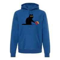 Kamala Harris 2024 Victory Black Cat Vs Elephant Trump Premium Hoodie