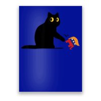 Kamala Harris 2024 Victory Black Cat Vs Elephant Trump Poster