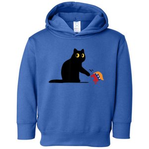 Kamala Harris 2024 Victory Black Cat Vs Elephant Trump Toddler Hoodie