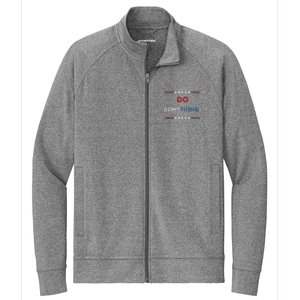 Kamala Harris 2024 Election Michelle Obama Do Something! Long Sleeve Stretch Full-Zip Cadet Jacket