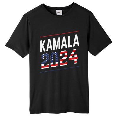 Kamala Harris 2024 President Campaign Tall Fusion ChromaSoft Performance T-Shirt