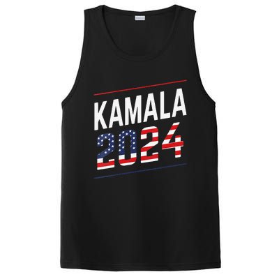 Kamala Harris 2024 President Campaign PosiCharge Competitor Tank