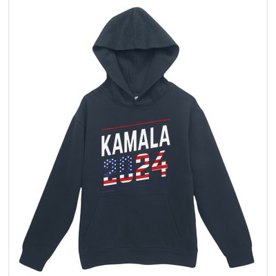 Kamala Harris 2024 President Campaign Urban Pullover Hoodie