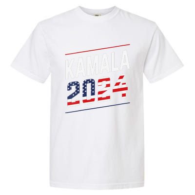 Kamala Harris 2024 President Campaign Garment-Dyed Heavyweight T-Shirt