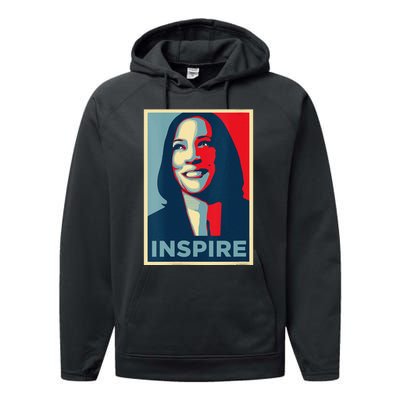 Kamala Harris 2024 Performance Fleece Hoodie