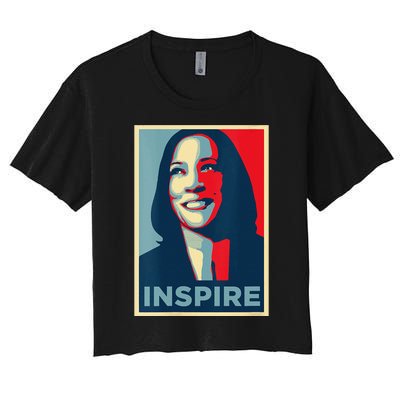 Kamala Harris 2024 Women's Crop Top Tee