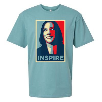 Kamala Harris 2024 Sueded Cloud Jersey T-Shirt