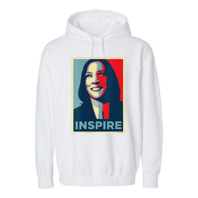 Kamala Harris 2024 Garment-Dyed Fleece Hoodie