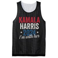 Kamala Harris 2024 Support IM With Her Kamala Harris 2024 Mesh Reversible Basketball Jersey Tank