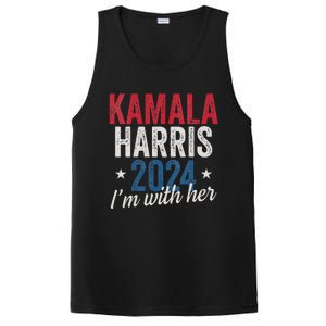 Kamala Harris 2024 Support IM With Her Kamala Harris 2024 PosiCharge Competitor Tank