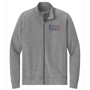 Kamala Harris 2024 Election Say It To My Face Stretch Full-Zip Cadet Jacket