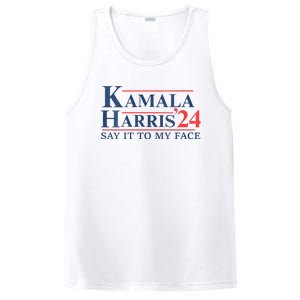 Kamala Harris 2024 Election Say It To My Face PosiCharge Competitor Tank