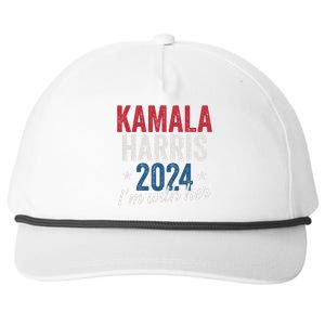 Kamala Harris 2024 Support IM With Her Kamala Harris 2024 Gift Snapback Five-Panel Rope Hat